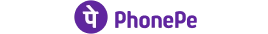 PhonePe logo on smartphone screen