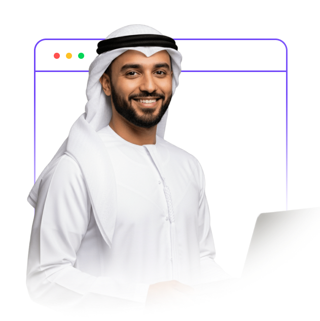 hero person standing confidently